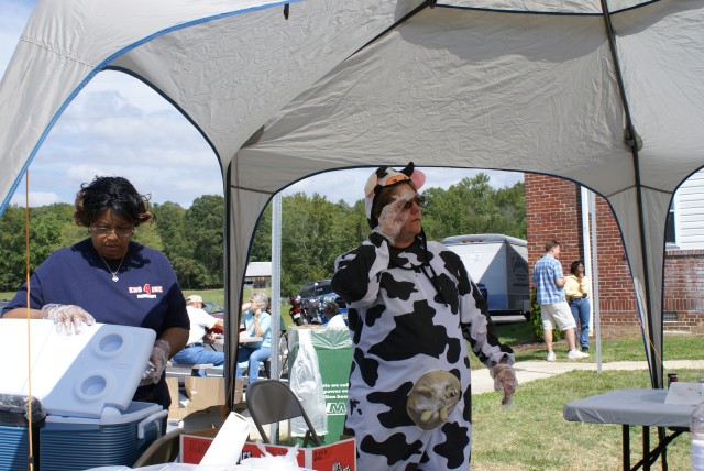 Our Cow Mascot- Becky Sundberg